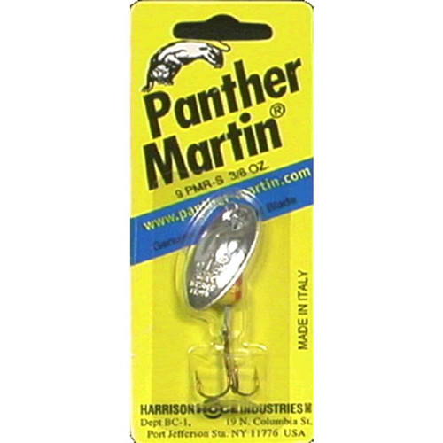 Panther Martin Classic Regular Spinners- 3/8oz Regular Silver