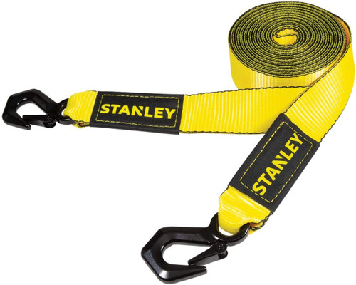 Stanley 2" X 20' Tow Strap Heavy Duty Tri-Hook