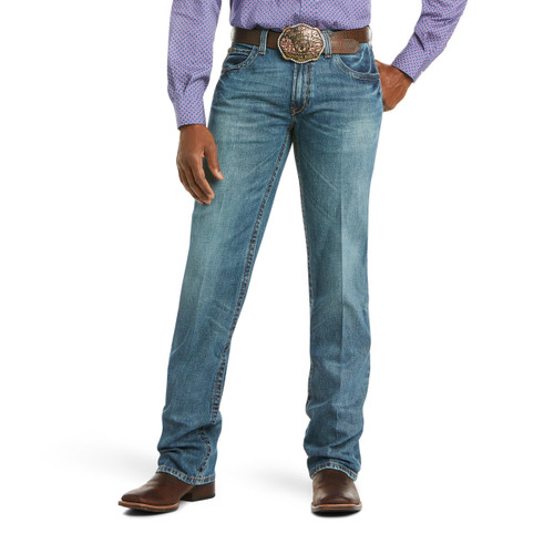 Ariat - Men's M4 Lowrise Boot Cut Jeans - Scoundrel