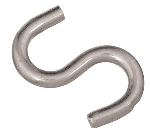Orgill - National Hardware 273433 Steel Open S-Hook - 2 1/2" Zinc