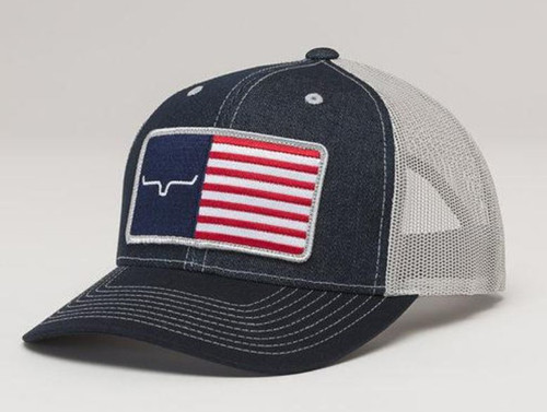 Kimes Ranch American Trucker Hat- Navy