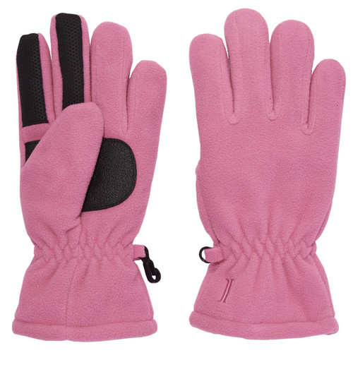 Jacob Ash- Igloos Girls Microfiber Gloves- Pink