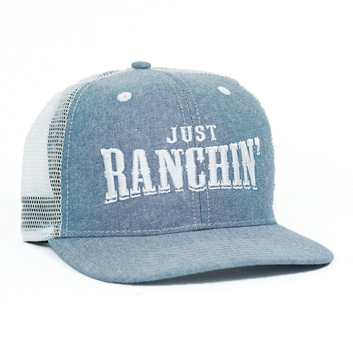 Rodeo Time Dale Brisby Just Ranchin Light Denim Cap