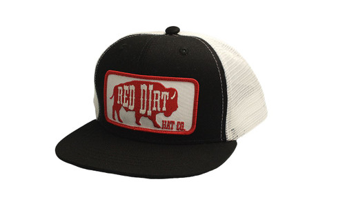Red Dirt Hat Company Youth Original Black/White Tag