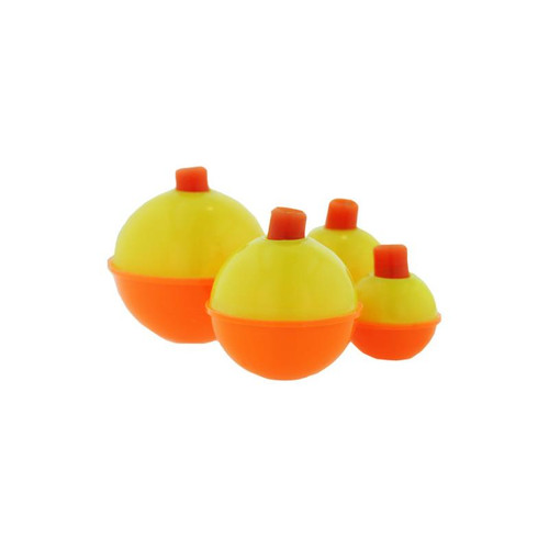 Danielson Snap On Float 1"- 3 Pack Orange/Yellow