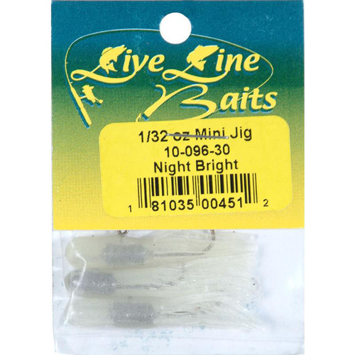 LIVE LINE BAITS LLC - Live Line Baits 3pk NiteGlow