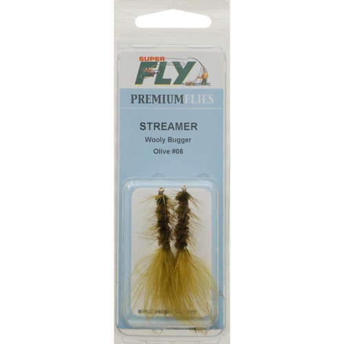 SuperFly - Streamers Olive #6 