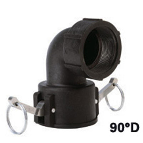 Norwesco Boxer Cam Action Coupler 2 inch 90 deg-200D90