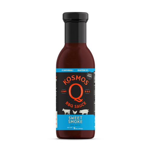 Kosmos Sweet Smoke BBQ Sauce- 16oz