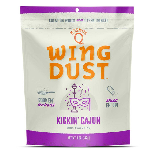 Kosmos Kickin' Cajun Wing Seasoning- 5oz