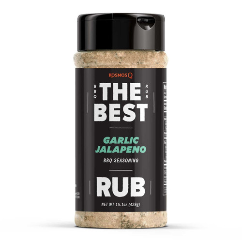 Kosmos The Best Garlic Jalapeno Rub- 12.2oz