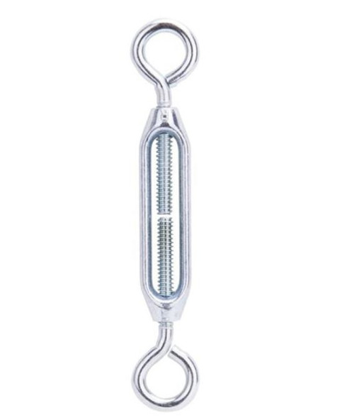 ProSource #2682235 Eye-With-Eye Turnbuckle - 3-15/16 In Closed - 5-1/2 In Take - Zinc Plated