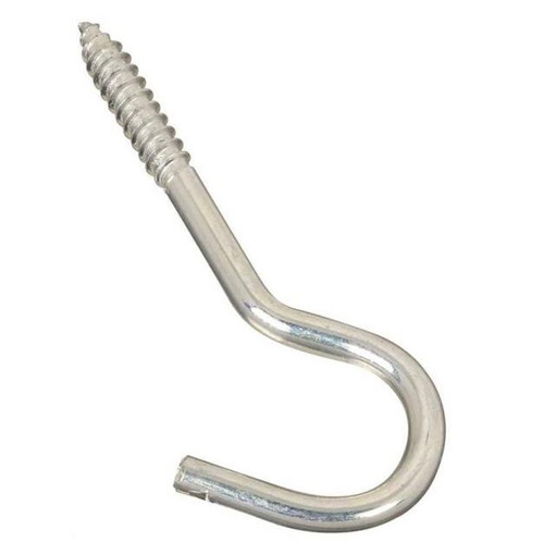National Hardware 1/4" x 4 1/4" Zinc Plated Ceiling Hook