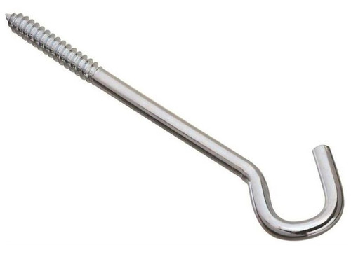 National Hardware 3/8" x 8" Zinc Plated Ceiling Hook