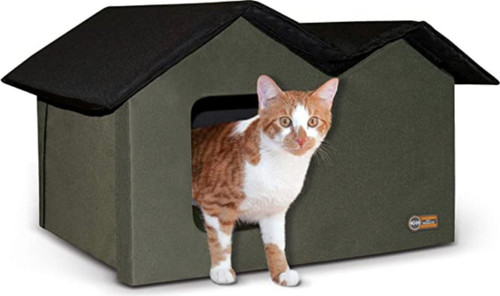 K&H Extra Wide Outdoor Unheated Kitty House