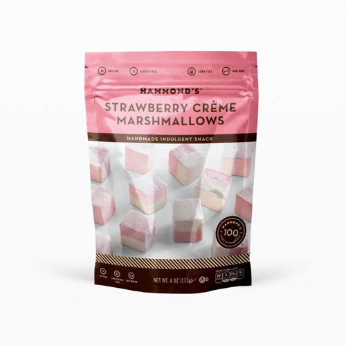 Hammond's Candies Strawberry Crème Marshmallows
