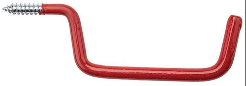 National Hardware Ladder Hook, 4 in, 6 in L, 1/4 in Wire, 15 lb, Steel, Vinyl Coated