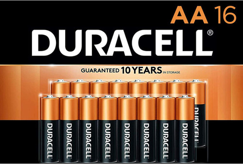 Duracell Coppertop AA Batteries- 16pk