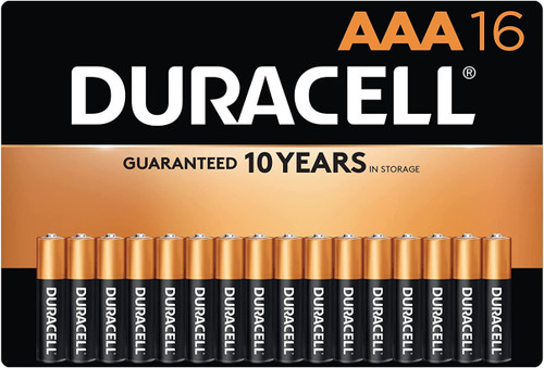 Duracell Coppertop AAA Batteries- 16pk