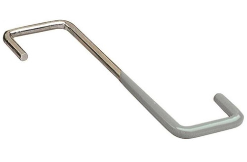 Crawford 10" x 4 1/2" x 9.8" Gray Rust Resistant Self-Tap Rafter Hook