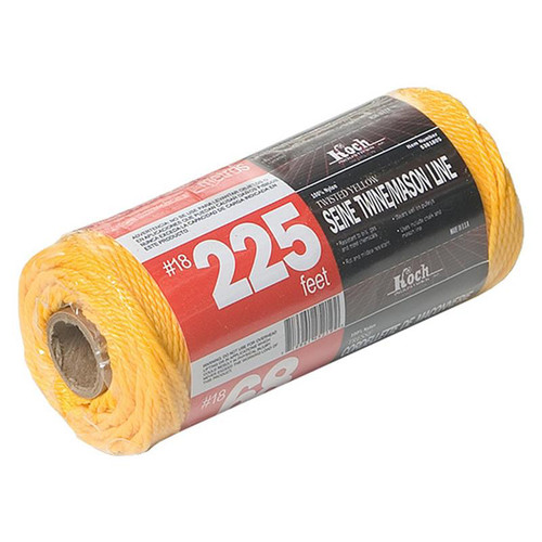 Koch - Nylon Siene Twist Yellow 18 225'