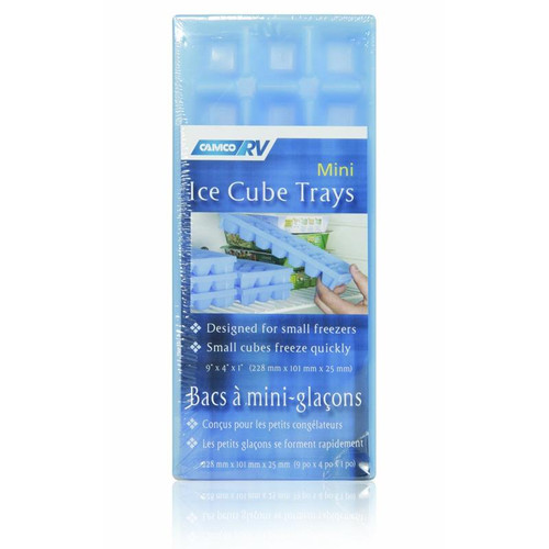Camco- Mini Ice Cube Trays- 2 Pack