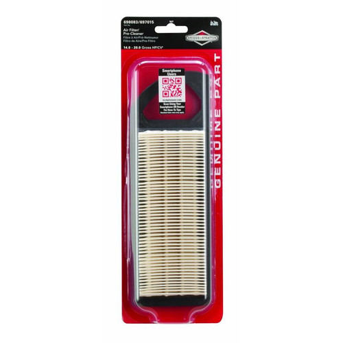 Midwest Engines- Briggs & Stratton Premium Air Filer- White