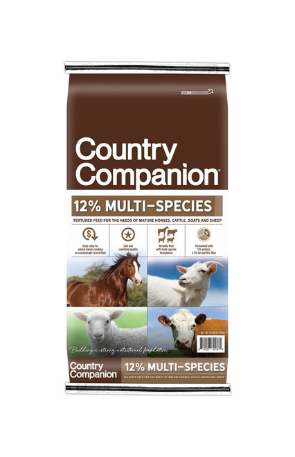 Country Companion Fortified 12% Multi-Species TEX - 50 lbs