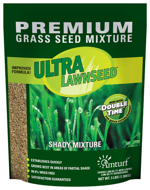 AmTurf Ultra Lawnseed Shady Mixture - 3 lbs.