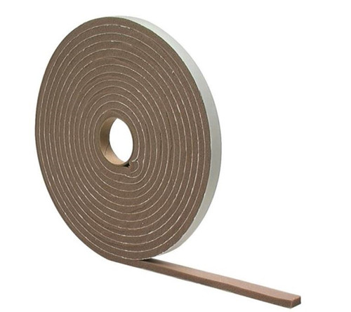 Orgill - M-D High Density Closed Cell Self-Adhesive Foam Tape, 17 Ft L X 3/8 In W 3/8 In T, PVC