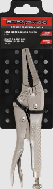 Black Diamond Long Nose Locking Pliers- 6.5"