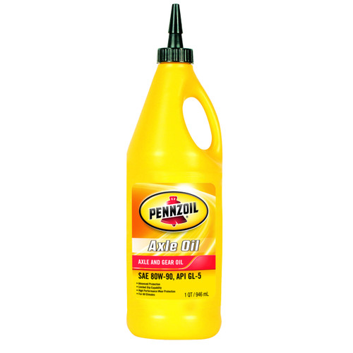 Pennzoil SAE 80W-90 Axle Oil- 1 Quart