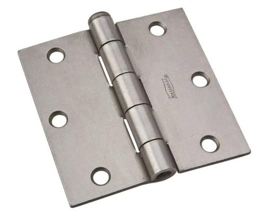 National Hardware 3.5" x 3.5" Steel Door Hinge