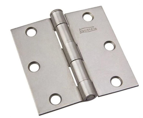 National Hardware 3" x 3" Broad Steel Door Hinge