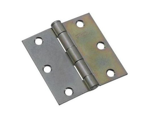 National Hardware 3" Zinc Plated Broad Hinge