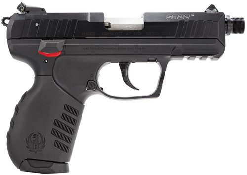 Ruger SR22 .22LR 10-Round Black Pistol