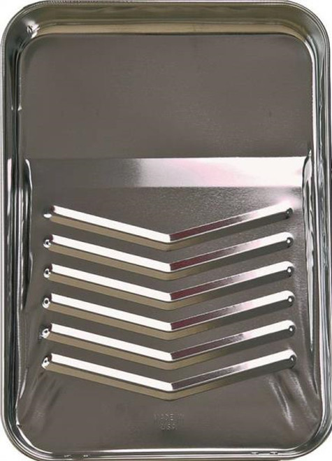 Linzer  Metal Paint Roller Tray With Ladder Grip