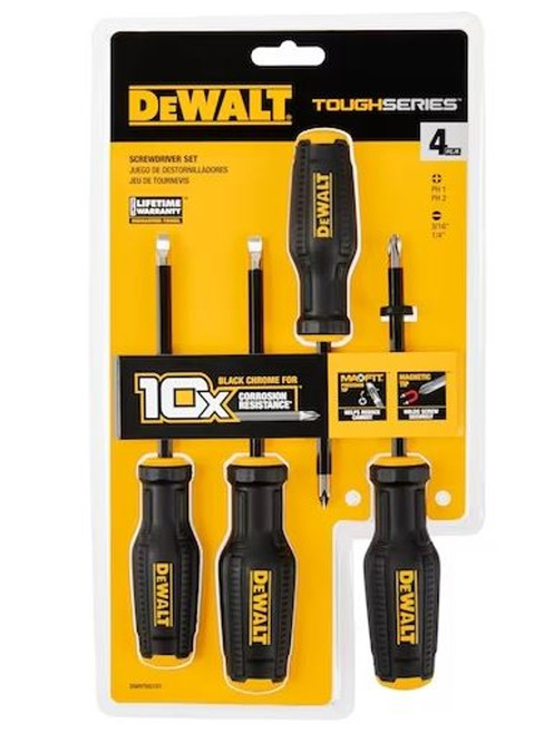 DeWalt Toughseries Screwdriving Set 4 Piece