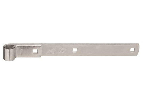 National Hardware Steel Hinge Strap - 12" - Zinc Plated