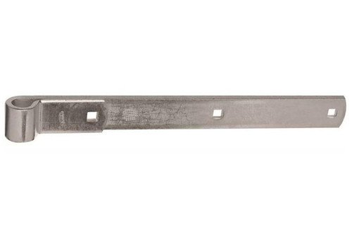 National Hardware Steel Hinge Strap - 14" - Zinc Plated