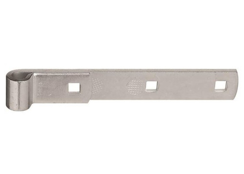 National Hardware Steel Hinge Strap - 8" - Zinc Plated