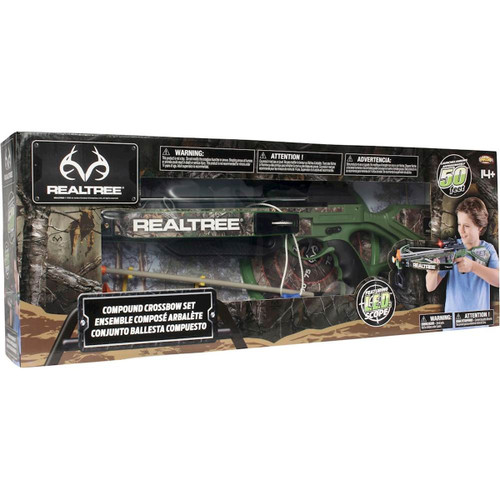 NKOK RealTree Compound Crossbow Toy Set