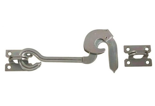 National Hardware Gate Safety Hook/Staple - 8" Zinc