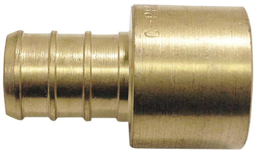 Apollo 1" Pex X Female Solder Brass Pipe Adapter