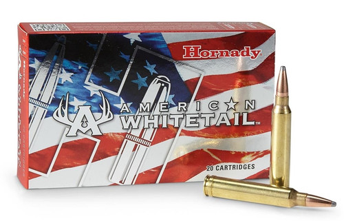 Hornady American Whitetail 300 Winchester Magnum 180 Grain InterLock Spire Point - 20 Rounds