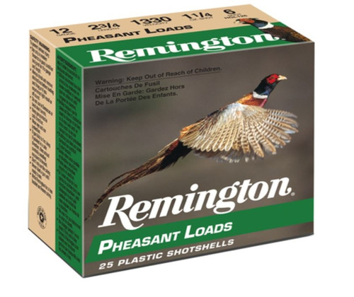 Remington Pheasant 12 GA 2.75" 1330 FPS 1.25 oz. 6 Shot - 25 Rounds