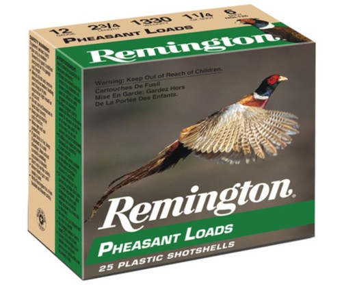 Remington Pheasant 20 GA 2.75" 1220 FPS 1 oz. 5 Shot - 25 Rounds