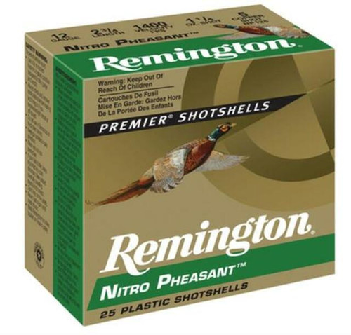 Remington Nitro Pheasant 20 GA 2.75" 1300 FPS 1 oz. 5 Shot - 25 Rounds