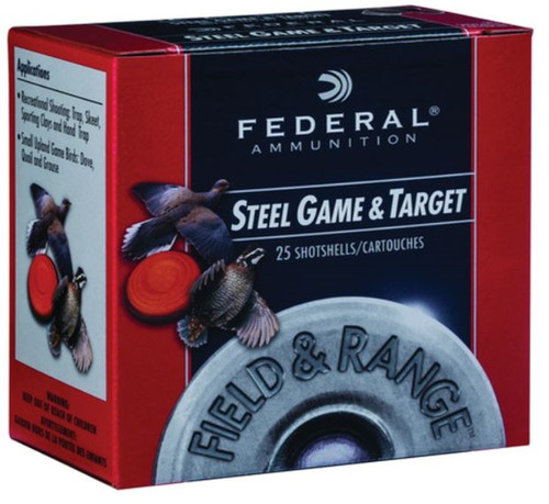 Federal Field & Range Steel .410 GA 3" 1400 FPS .375 oz. 7 Shot - 25 Rounds