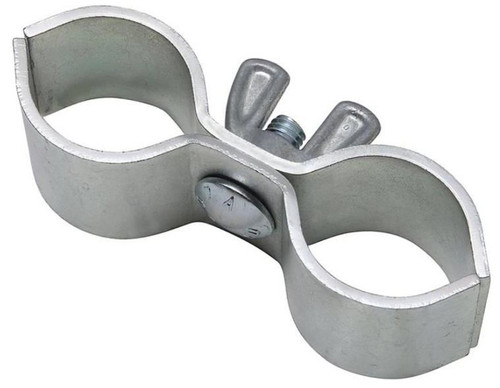 National Hardware 1 5/8" Zinc Plated Steel Pipe Clamp/Hinge